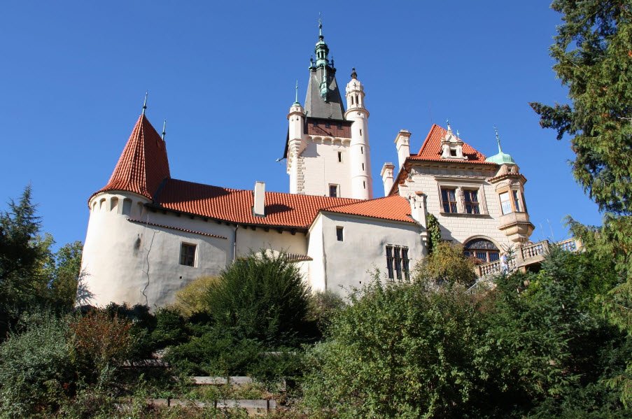 Průhonice Chateau, Průhonice, Czechia, Czech Republic (Czechia)